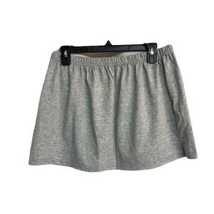 Ababalaya gray mini skirt 14” size XL